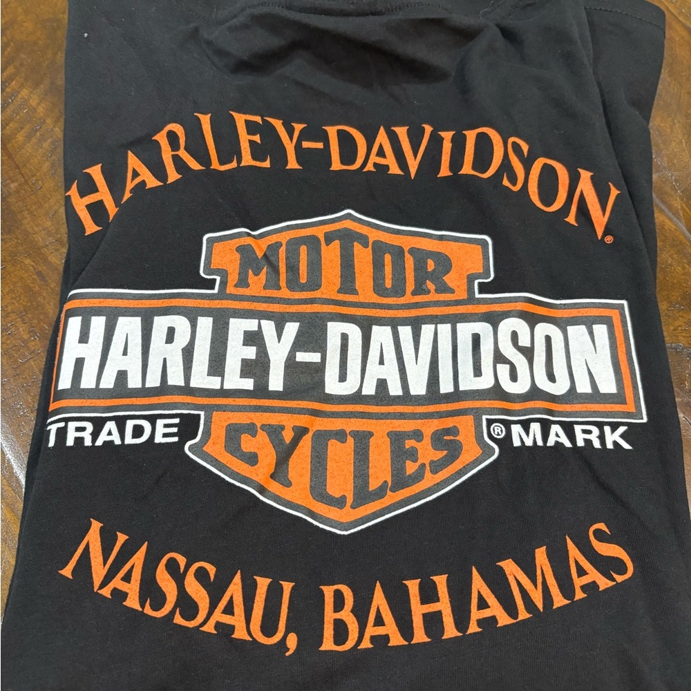 New Harley Davidson tee shirt XL Nassau Bahamas